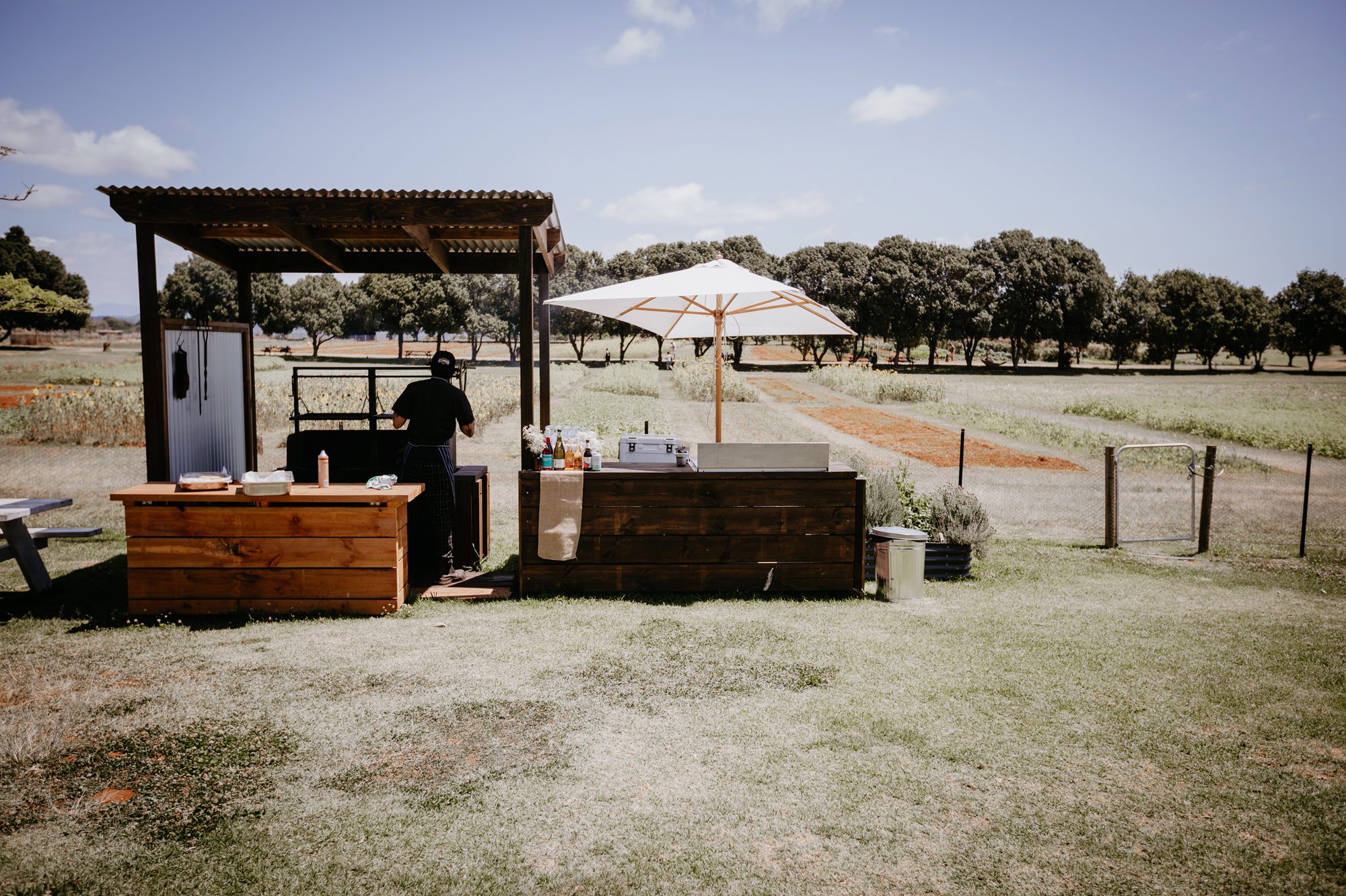 farm and co, kingscliff wedding